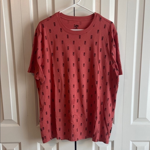 Lee Men's Coral Patterned Tee - Picture 1 of 4